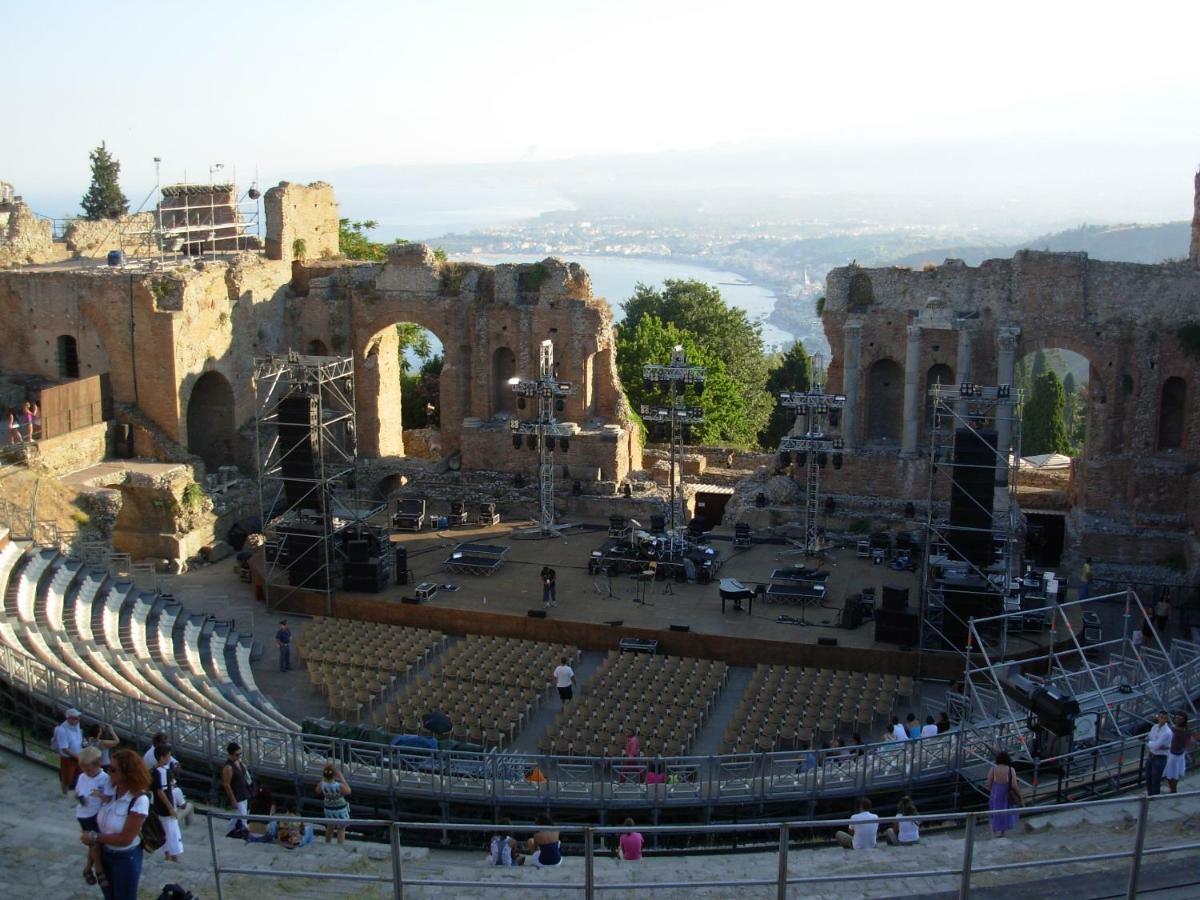 Apartament Taormina Castle And Sea View1 Zewnętrze zdjęcie