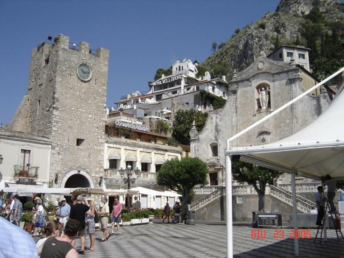 Apartament Taormina Castle And Sea View1 Zewnętrze zdjęcie